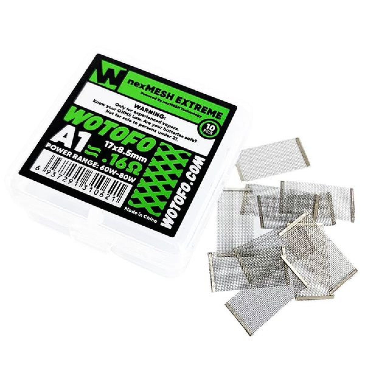 Wotofo NexMesh Coils 10pcs by Wotofo 0.16ohm